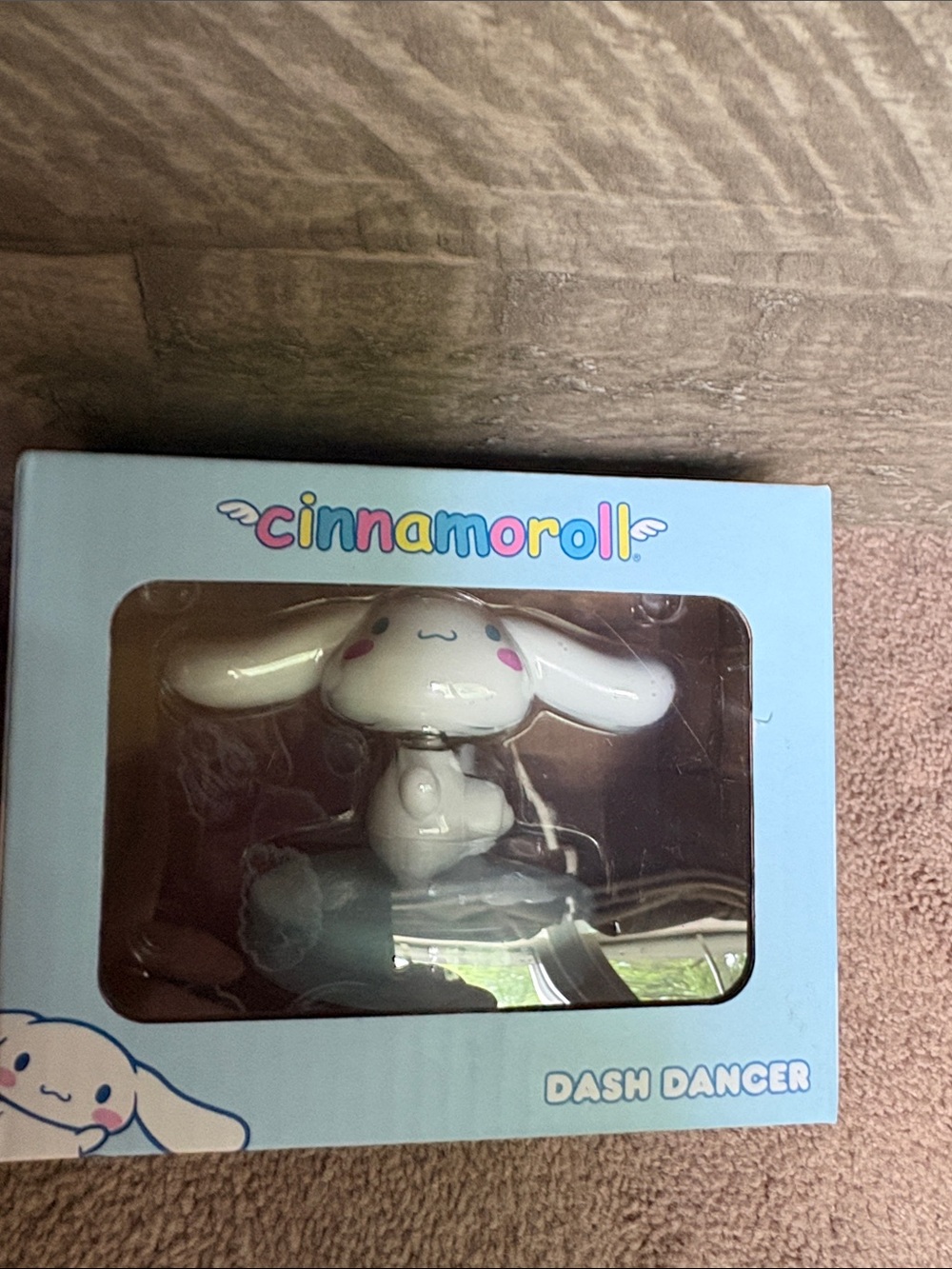 Sanrio Cinnamoroll Figure in Baby Blue Box Dash Dancer collectible